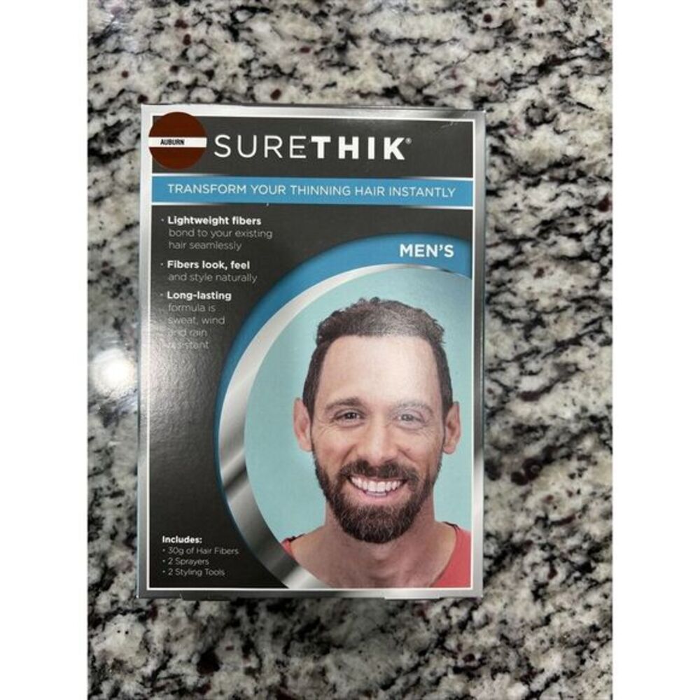 SureThik Hair Thickening‎ Fibers Starter Kit 30g, Auburn